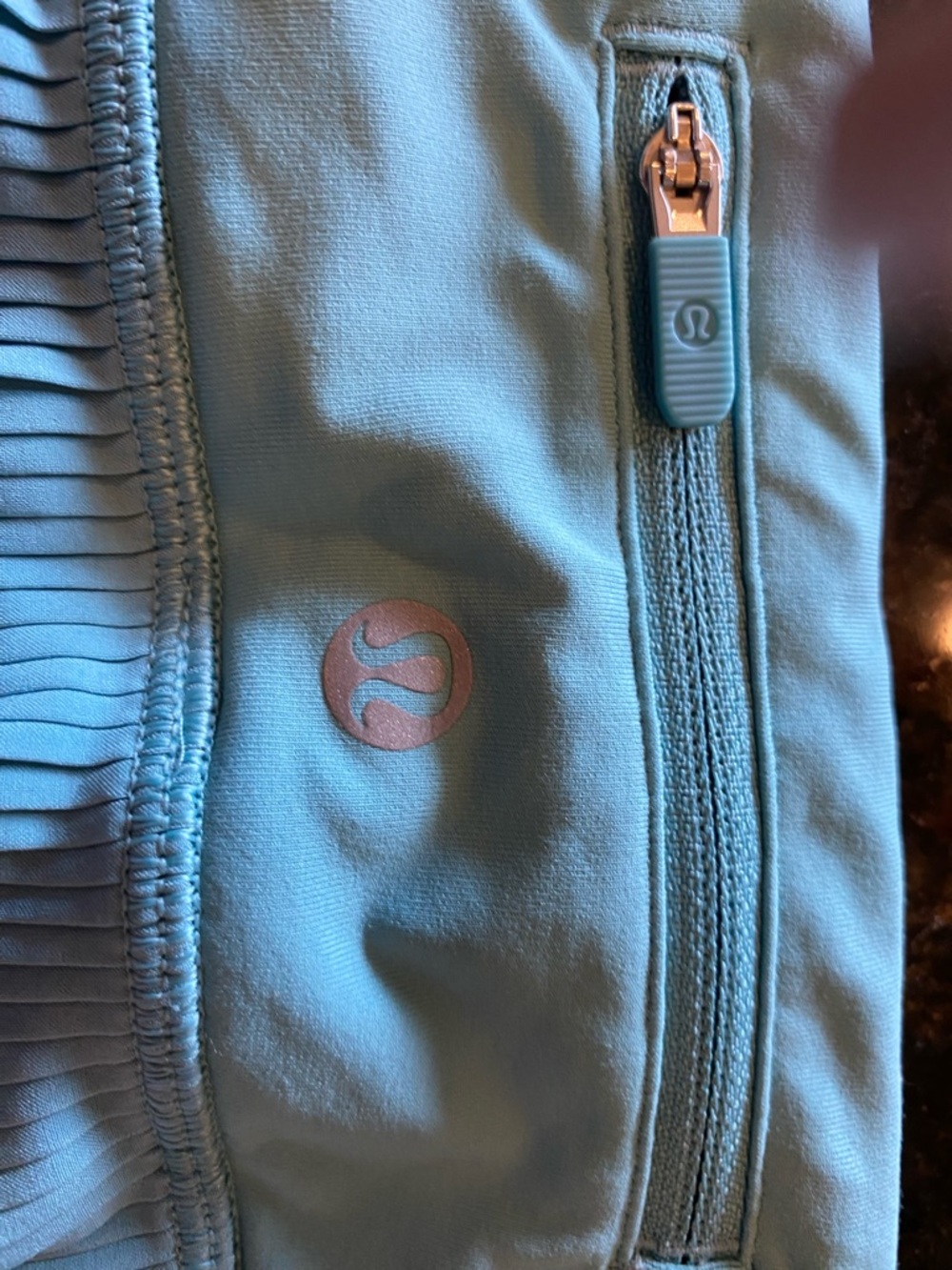 lululemon athletica Turquoise Performance Shorts/ skirt size 6